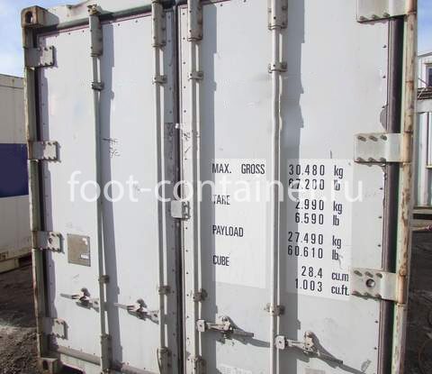 Рефконтейнер 20 футов 2002 г.в. (20′ Reefer Container | 20′ RC/RF) (Фото 1) Рефконтейнер 20 футов 2002 г.в. (20′ Reefer Container | 20′ RC/RF) (Фото 1)