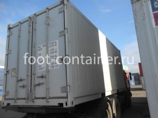 Рефконтейнер 20 футов 2010 г.в. (20′ Reefer Container | 20′ RC/RF) (Фото 2) Рефконтейнер 20 футов 2010 г.в. (20′ Reefer Container | 20′ RC/RF) (Фото 2)