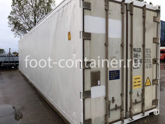 Рефконтейнер 40 футов высокий 2002 г.в. (40′ Reefer Container High Cube | 40′ RCHC/RFHC) (Фото 2) Рефконтейнер 40 футов высокий 2002 г.в. (40′ Reefer Container High Cube | 40′ RCHC/RFHC) (Фото 2)
