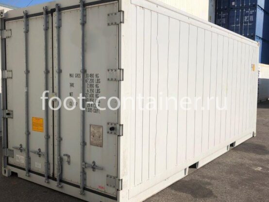 Рефконтейнер 20 футов 2018 г.в. (20′ Reefer Container | 20′ RC/RF) (Фото 2) Рефконтейнер 20 футов 2018 г.в. (20′ Reefer Container | 20′ RC/RF) (Фото 2)