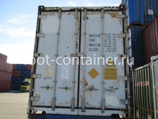 Рефконтейнер 40 футов высокий 1998 г.в. (40′ Reefer Container High Cube | 40′ RCHC/RFHC) (Фото 1) Рефконтейнер 40 футов высокий 1998 г.в. (40′ Reefer Container High Cube | 40′ RCHC/RFHC) (Фото 1)