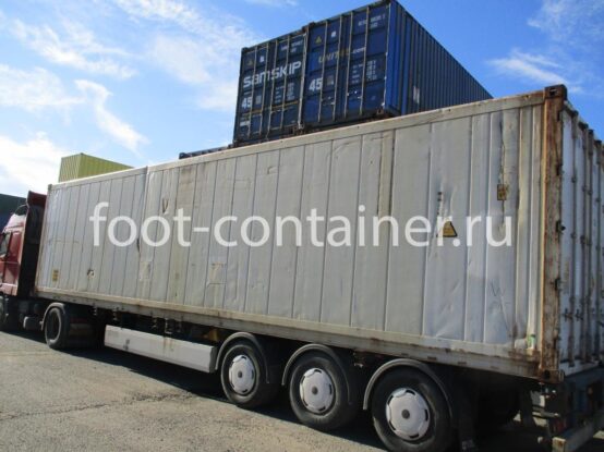 Рефконтейнер 40 футов высокий 1998 г.в. (40′ Reefer Container High Cube | 40′ RCHC/RFHC) (Фото 2) Рефконтейнер 40 футов высокий 1998 г.в. (40′ Reefer Container High Cube | 40′ RCHC/RFHC) (Фото 2)
